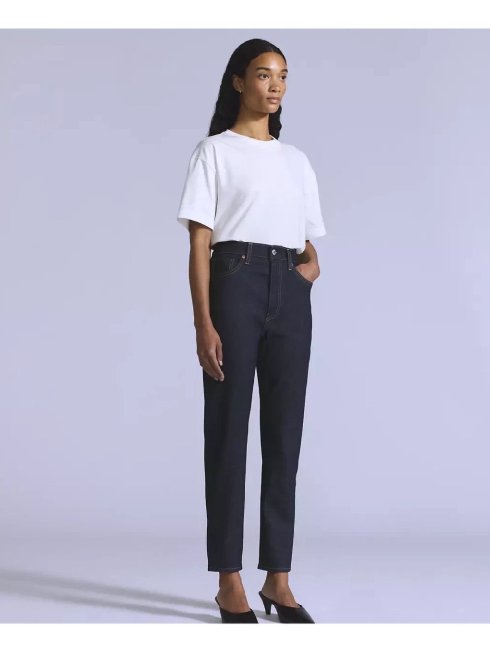 NEW! LEVI'S Japanese Fabric High Rise Selvedge Slim Fit Jeans Size 26 x 29